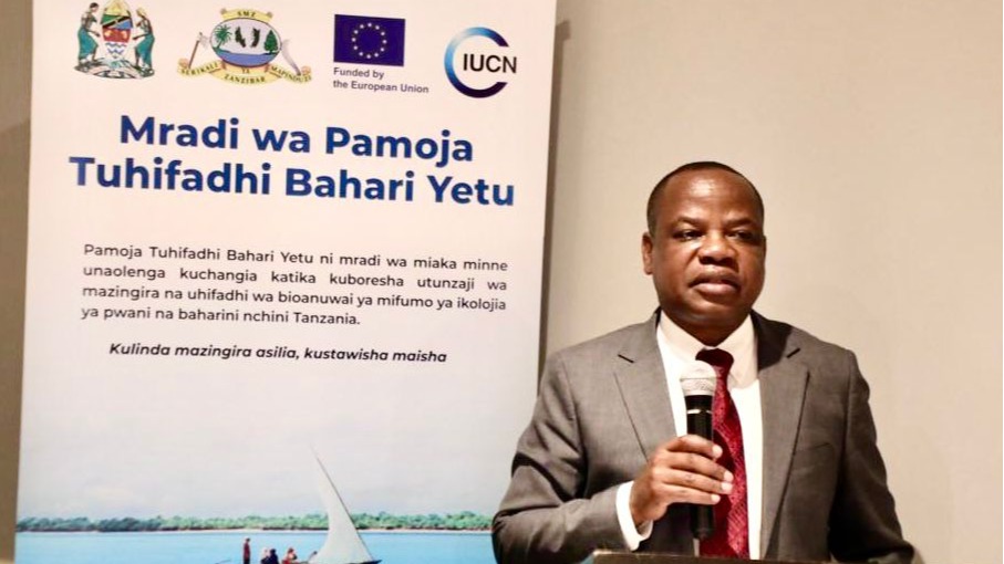 DKT. MHEDE AONGOZA KIKAO CHA UHIFADHI WA BAHARI